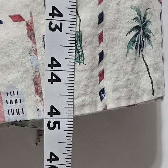 J. Crew Sleeveless Maxi Dress - White with Colorful Print - Picture 6 of 6